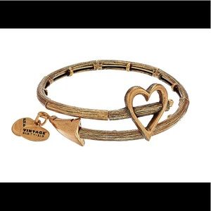CUPID'S ARROW WRAP (RAFAELIAN GOLD FINISH) BRACELET
